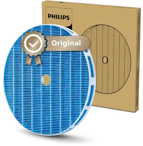 Philips Original Hepa-Ersatzfilter für Luftreiniger der 2000i/3000i Serie | Luftbefeuchtungs-Ersatzfilter für AC2721, AC2726, AC2729, 6 Monate Lebensdauer (FY2425/30)