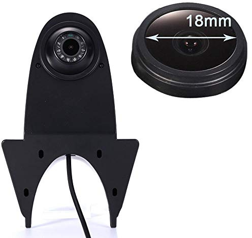 Dach Rückfahrkamera Farbkamera ersetzt dritte Bremsleuchte m. Nachtsicht für Benz Mercedes Sprinter Transporters Viano Vito Transit Ducato VW Crafter T5 Master opel Hyundai Peugeot Citroen Ford