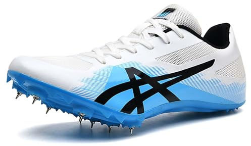 PENXZT Leichtathletik Herren-Sprint Spike Schuhe Sprint Mittelstrecken-Laufschuhe rutschfeste Leichtathletikschuhe Damen