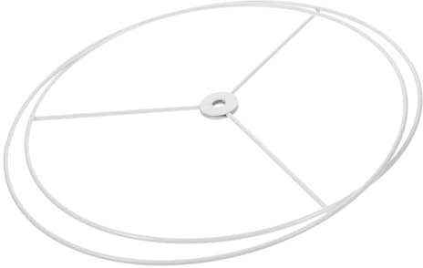 PRETYZOOM Marco De Lámpara Colgante Soporte De Pantallas Tulipas Embellecedor Lampara Hierro Diy