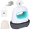 Mini Prensa de Calor, Prensa de Transferencia con Base Aislante de Seguridad, Mini Prensado de Calor para Transferencia para Camisetas (verde)