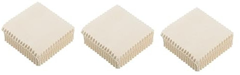 COLLBATH 2 Sätze Silbernes Wischtuch Reinigungstuch Für Silberschmuck Silberreiniger Besteck Silberschmuck-reinigungsreiniger Gelbe Staubwedel Zum Polieren Hygienetücher Stoff 50 Stück * 2