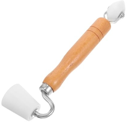 Veemoon Wallpaper Seam Roller Tool Dual- Design for Smoothing Wallpaper and Preventing Wrinkles Ergonomic Handle for Efficient Use Lightweight and Construction