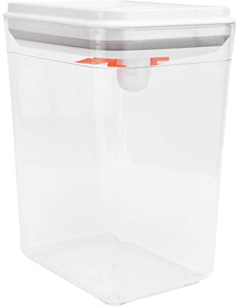 ERINGOGO Milchpulverbehälter Stapelbar mit Druckknopf As-material für Babynahrung Haferflocken Nüsse Obst Vorratsglas mit Guter Abdichtung Transparent für Milchpulver Maismehl Süßigkeiten