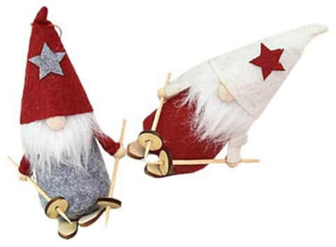 PRETYZOOM 2stücke Schneeweißchen Engel Puppe Zum Aufhängen Weihnachtlicher Und Holzanhänger Weihnachtsschmuck Für Fenster Und Tische Als Geschenk Für Freunde Und Familie