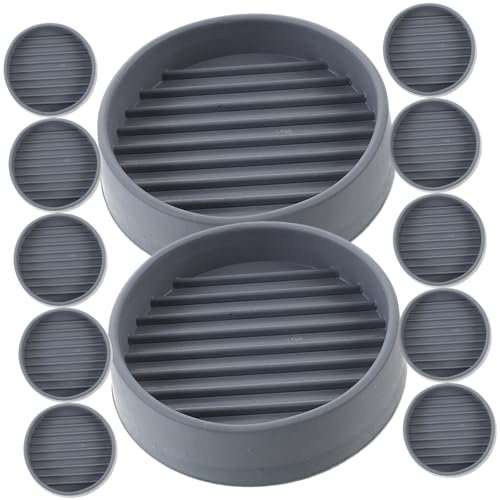 CANIGHT 12 Pcs Furniture Castor Mat Furniture Caster Cups Furniture Casters Hardwood Floors Furniture Casters Carpet Table Wheels Furniture Cups Carpet Outdoor Furniture Feet Castor Wheels