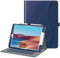 FINTIE Case for iPad 9th / 8th / 7th Generation (2021/2020/2019) 10.2 Inch - [Corner Protection] Multi-Angle Viewing Stand Cover with Pocket & Pencil Holder, Auto Wake Sleep, Navy