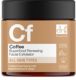 Dr Botanicals 60 ml Gesichtspeeling Kaffee Superfood Renewing