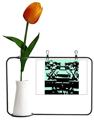 Potala China Probidden City Tulipano Fiore Artificiale Vaso Decorazione Carta