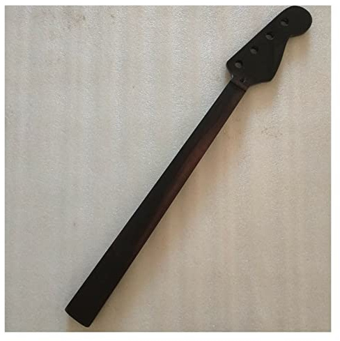 ZENGXUE E-Gitarrenhals Fretless Ahorn 20 Fret Bass Stil Bass Gitarre Neck Ersetzen Schwarz