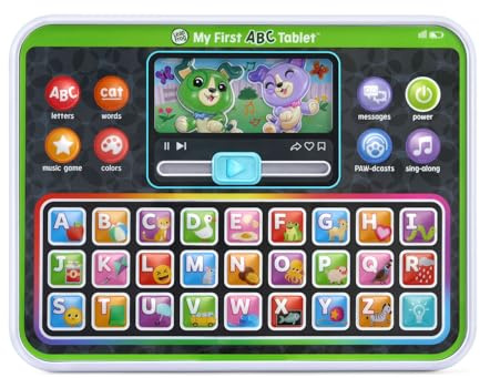 LeapFrog My First ABC Tablet Toddler Learning Toy