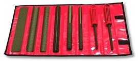 Perma-Grit Handy set of 8 hand tools in wallet - Coarse