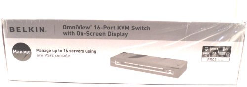 Belkin Omniview Pro2 Series 16-Port KVM Switch with On-Screen Display