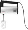 GASTROBACK 40983 Design Handmixer Pro, 5 Geschwindigkeiten und Turbo-Funktion, Dural-Aluminium gebürstetes Gehäuse, 500 Watt, silber, schwarz