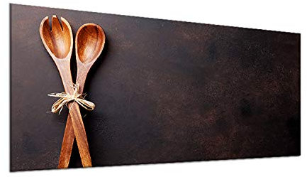 decorwelt | para cubrir la vitrocerámica 90 x 52 cm 1 piezas comer Marrón Cubiertas Protección antisalpicaduras Deko eléctrico Horno Cocina de inducción de cristal Cristal protector placa Tabla de