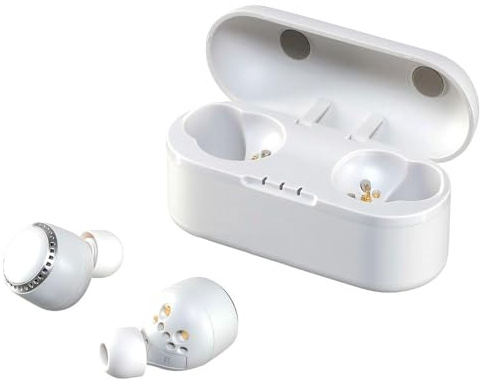 Panasonic RZ-S500WE-W Cuffie Bluetooth, Auricolari True Wireless, Cancellazione Rumore Dual Hybrid, Ricarica Rapida, Compatibilità Assistenti Vocali, Sensore Touch, Impermeabilità Acqua IPX4 , Bianco