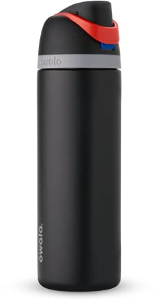 Owala Star Wars FreeSip Insulated Stainless Steel Water Bottle with Straw for Sports and Travel, BPA-Free Sports Water Bottle, 24 oz, Darth Vader