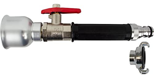 Barra de riego compacta K/S profesional, dispositivo de riego | ducha de jardín | lanza de riego | completamente metal | conexión y sistema Geka