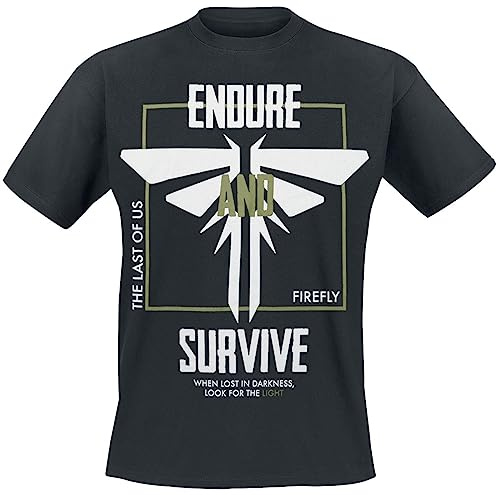 The Last of Us Run Stalk Click Shamble Bloat Männer T-Shirt schwarz XXL