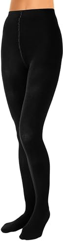 GLAMORY Merino Cashmere Women's Tights Black 2XL