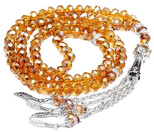 Lpitoy Muslimische Gebetsperlen Tasbih Zikr Perlen Tasbih Gebet Perlen Islam Gebet Rosenkranz Perlen Islamic Eid Ramadan Geschenk