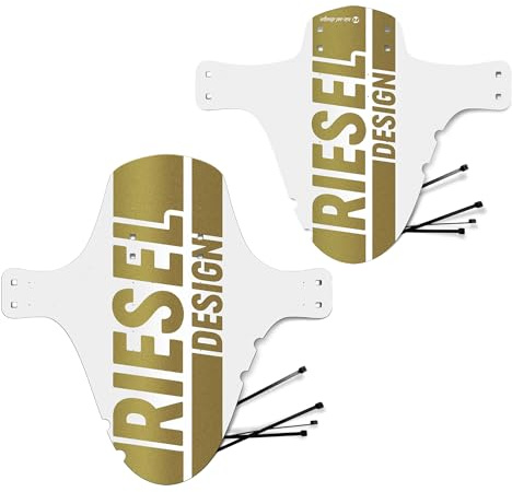 Riesel Design - MTB Schutzblech – Mudguard Schlamm:PE für Mountainbikes | ultraleichter Spritzschutz, Kotflügel & Schmutzfänger am Fahrrad – für 20–29 Zoll, Downhill, Enduro, XC & E-Bike geeignet