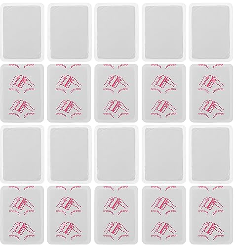 TOBBOMEY 20piezas Calentadores De Manos y Cuerpo Adhesivos Unidades Calentamiento Compresas Térmicas Instantáneas Menstrual