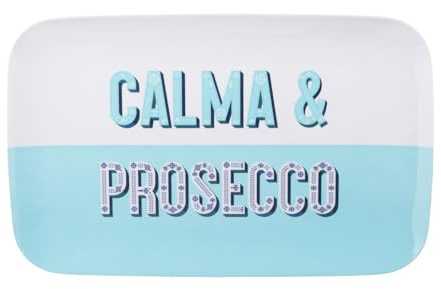 SCALA RETTANGOLARE CM 40,5X25 MAIOLIKA BLU MELAMINE