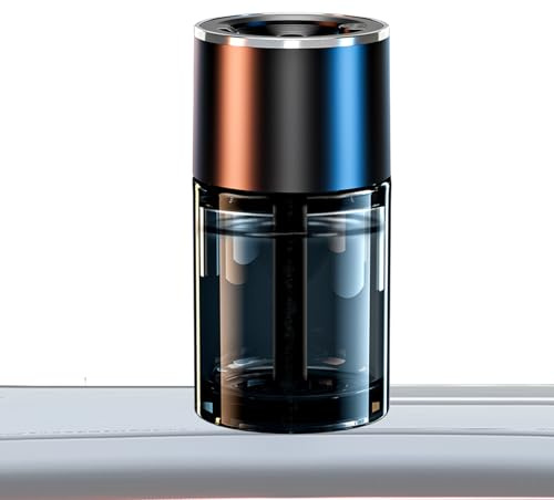 Difusor Humidificador para Coche - Difusor Aromático Con Luz Ambiental Para Vehículos - Accesorio de Interior con Encendido/Apagado Automático para Coches, Camiones y Barcos