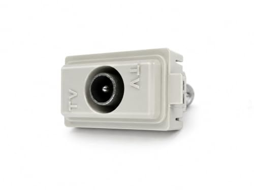BTicino 5202D, Magic Presa TV Diretta, Bianco, ‎9.3 x 8.9 x 1.2 cm, 1 pezzo