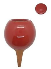 Ollas Lutton Mini Olla Terre Cuite 25cl | Fabrication Française | Arrosage Automatique Écologique | Irrigation Naturelle pour Plantes Intérieures & Extérieures | Autonomie 2 Jours | Olla Rouge
