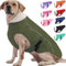 EMUST Hundemantel, Winddichte Hundebekleidung für kaltes Wetter, Reflektierende Wintermäntel für Hunde, Warme Welpenjacke für Kalten Winter, Grün, S