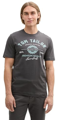 TOM Tailor 1046756 Camiseta Hombre (Pack de 1)