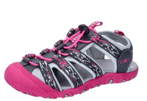 CMP Bambini Sahiph Hiking Sport Sandali, Grigio Fucsia, 35 Eu