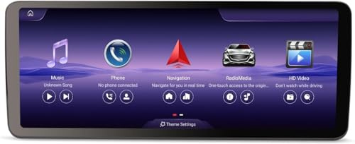 Erisin 12.3 Android 14 8-Core 8GB+128GB Radio de Coche Estéreo Navegación de Automóvil para Mercedes Clase A/GLA/CLA/G W176 X156 C117 W463 NTG 4.5/4.7 IPS CarPlay Android Auto Bluetooth WiFi CANBUS