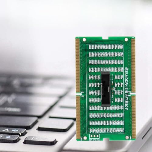 So Dimm Analizador Probador De Diagnóstico Tarjeta De Prueba Posterior para PC Computadora Portátil De Escritorio Ddr234 con Componentes De Computadora Light Ddr4 Tabletas