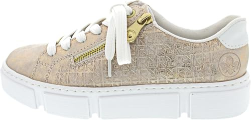 Rieker Women's N5917 Low Trainers (Gold, UK Footwear Size System, Adult, Women, Numeric, Medium, 6.5)