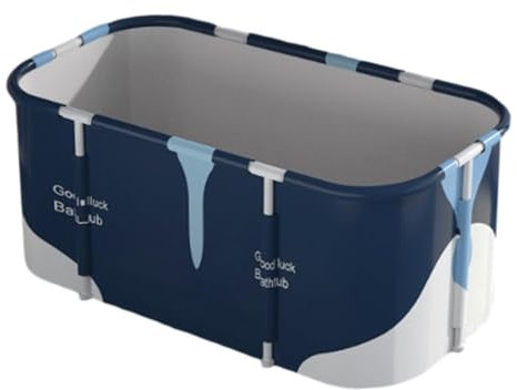 Bañera – Bañera profunda para dos personas, bañera de spa plegable | Bañera portátil para adultos, bañera para interiores y exteriores