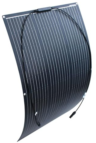 Placa Solar ETFE 100W ETFE Panel Solar Flexible Ligero Para Barco Techo Exterior Carga