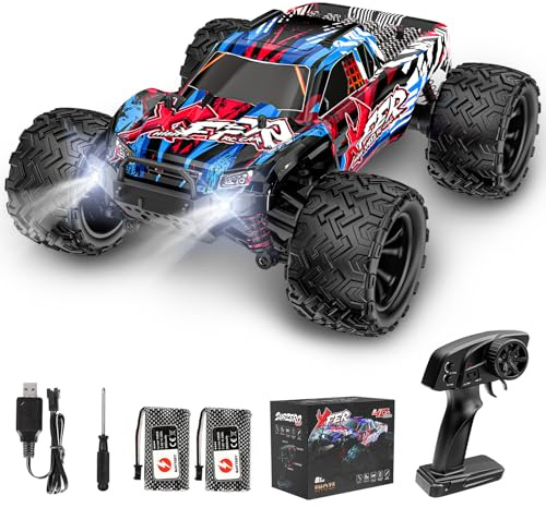 EVARY Ferngesteuertes Auto, 1:16, 40 km/h, 2,4 GHz, ferngesteuertes Auto für Erwachsene, 4 WD, ferngesteuertes Spielzeug für Jugendliche ab 12 Jahren, 55 Minuten Spielzeit, ferngesteuertes