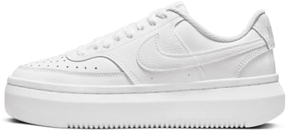 Nike Court Vision Alta, Scarpe da Ginnastica Donna, Bianco (White/White-White), 36.5 EU