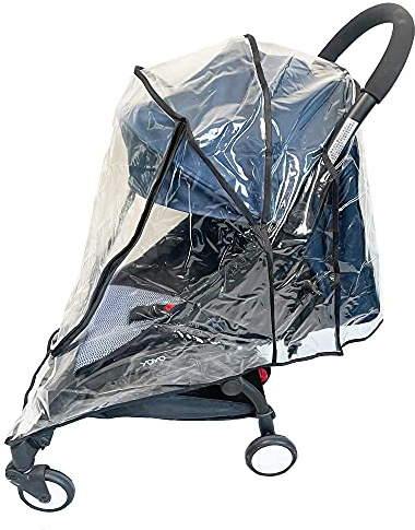 Chubasquero Accesorios para cochecito de bebé Protección contra la lluvia y el viento Cubierta impermeable Compatible con cochecitos Babyzen YOYO2