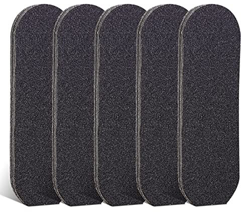 BNG Fußfeile Set, 50 Stücke Ersatz Schleifpapier Nachfüllpads, Pediküre Werkzeug für Edelstahl Fußraspel, Hart, Rissige Ferse, Abgestorbene Haut, Nagelhaut, Hornhaut Entferner, #180