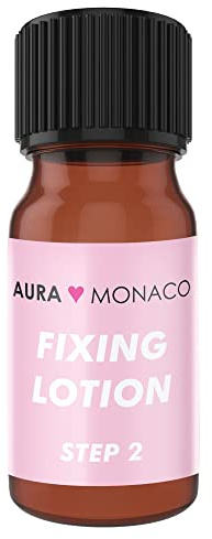 AURA Monaco | Lash Fixing Lotion Step 2 – 5 ml Wimpernlifting Lotion zum Fixieren, vegan & tierversuchsfrei, für bis zu 25 Anwendungen, hochwertige Braunglasflasche