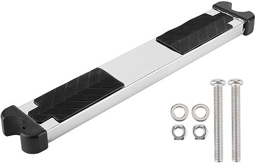 KSIEE Pool Ladder Steps Replacement, 3 x 19.6 x 1 Inch Universal Thickened Stainless Swimming Pool Ladder Rung Step with 2 Stainless Steel Bolts for Inground and Above Ground Pools