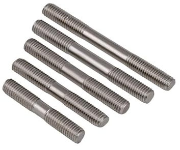 Doppelend-Gewindestange M3 ~ M16, metrisch, 304 Edelstahl, kopflose Stehbolzen, Schraubstange, Zahnstange, Doppelkopf-Gewindestange (Color : 304 Stainless Steel, Size : 20MM_M10 1PCS)