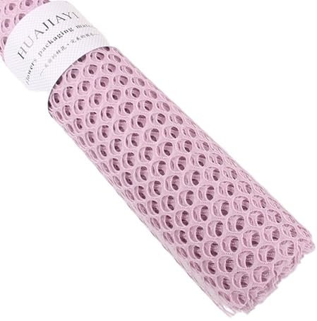 Blumen Geschenkpapier 4,5 m Jacquard-Netzgarn, Blumenstrauß, Geschenkpapier, Floristenmaterialien, Bastelbedarf, Gaze, Hohlmaschenloch, Papier, Scrapbook-Dekoration(7 60cmx4.6m)