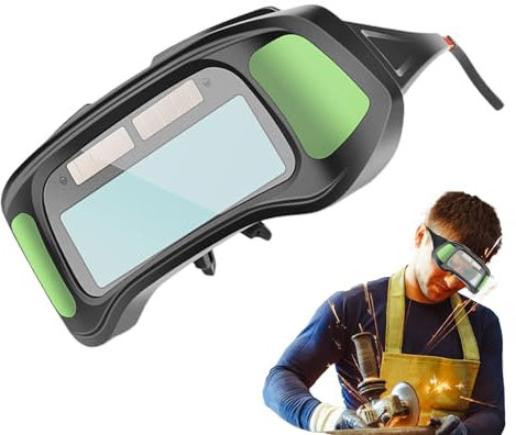 Schweißerbrille, automatische Verdunkelung | Plasmaschneidbrille mit automatischer Verdunkelung, Sonnenlötbrille, blendfrei, Schweißerbrille