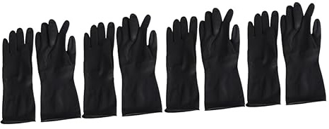 Baluue 4paare Haarschutz-handschuhe Für Friseure Wiederverwendbar Einsetzbar Für Haarfärbung Und Styling Geeignet Für Damen Und