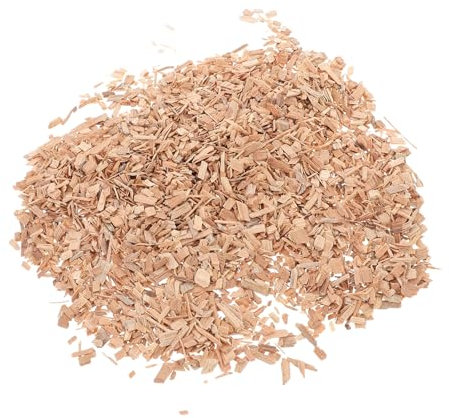 Alipis 1tasche Hickory-holzchips Für Grill Getrocknete Späne Grillholzstücke Natürliche Räucherchips Hickory-räucherholz Grillzubehör Holzspäne Sägemehl Hobelspäne Cocktail-brauholzchips